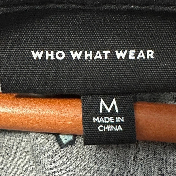 Who What Wear Floral Prairie Dress Cottage Core Ruffle Collar Drop Waist sz M - Picture 4 of 6